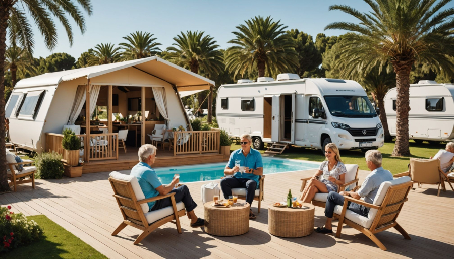 Wie viel eine woche auf einem 5-sterne-campingplatz in fréjus eine deutsche familie tatsächlich kostet
